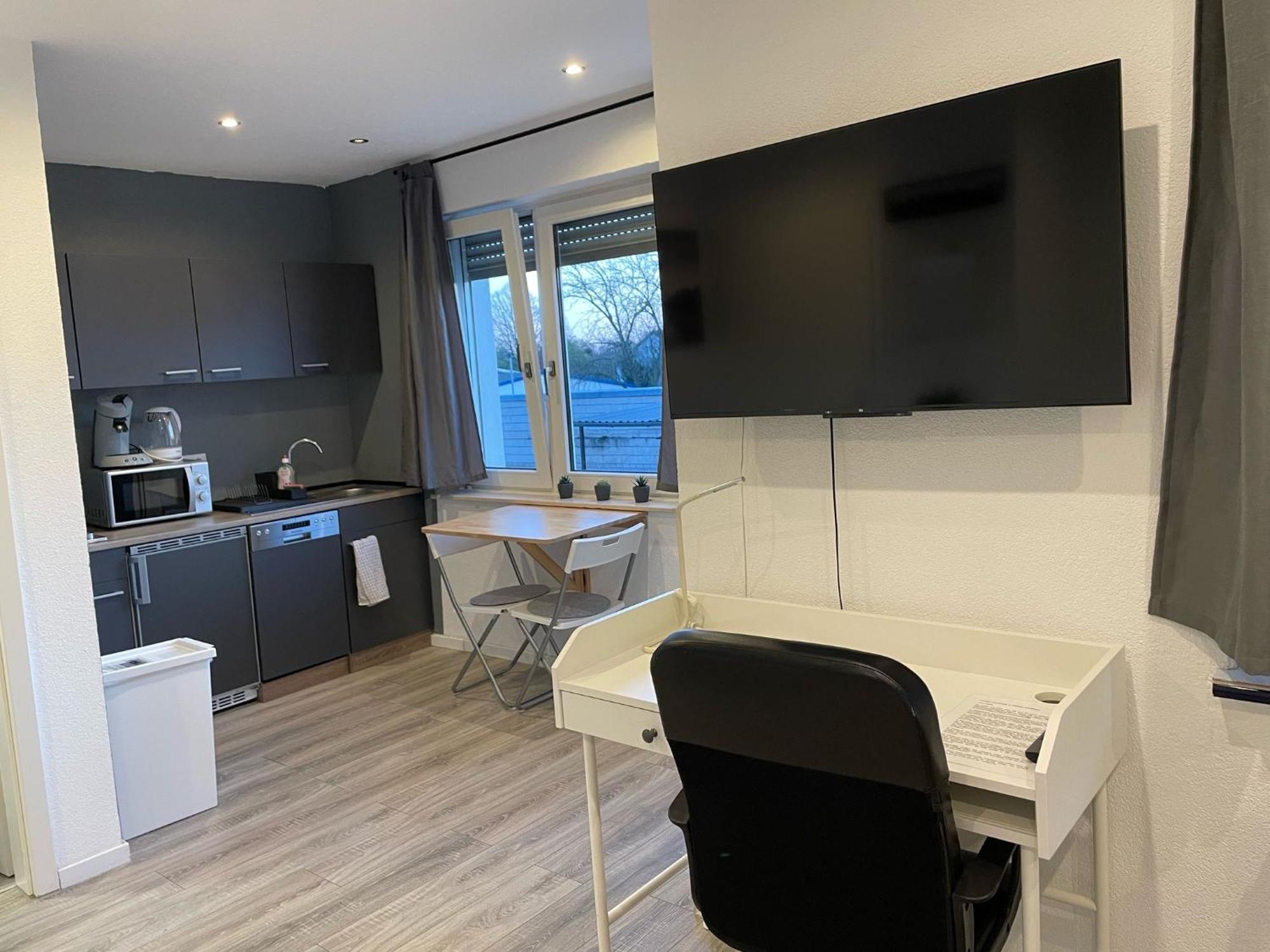 Sleep & Go Deluxe 1 Apartment Naehe Duesseldorf 克雷费尔德 外观 照片