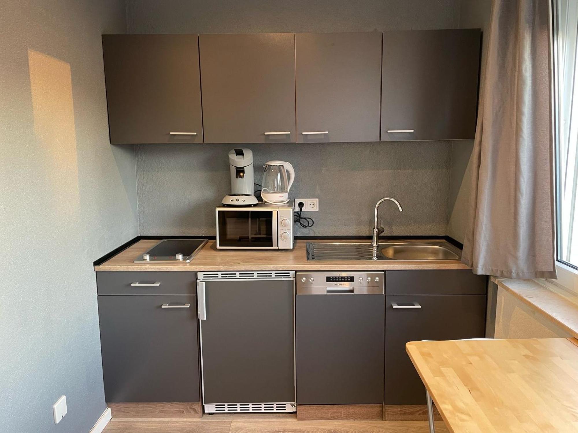 Sleep & Go Deluxe 1 Apartment Naehe Duesseldorf 克雷费尔德 外观 照片